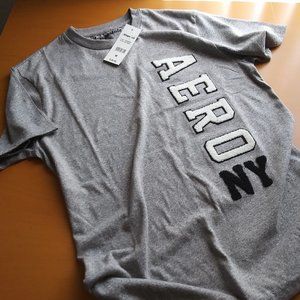 Aeropostale T-shirt  |  Grey Marled  |  Mens Med